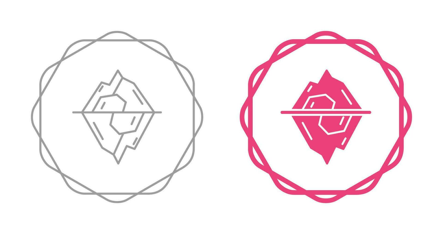 Iceberg Vector Icon