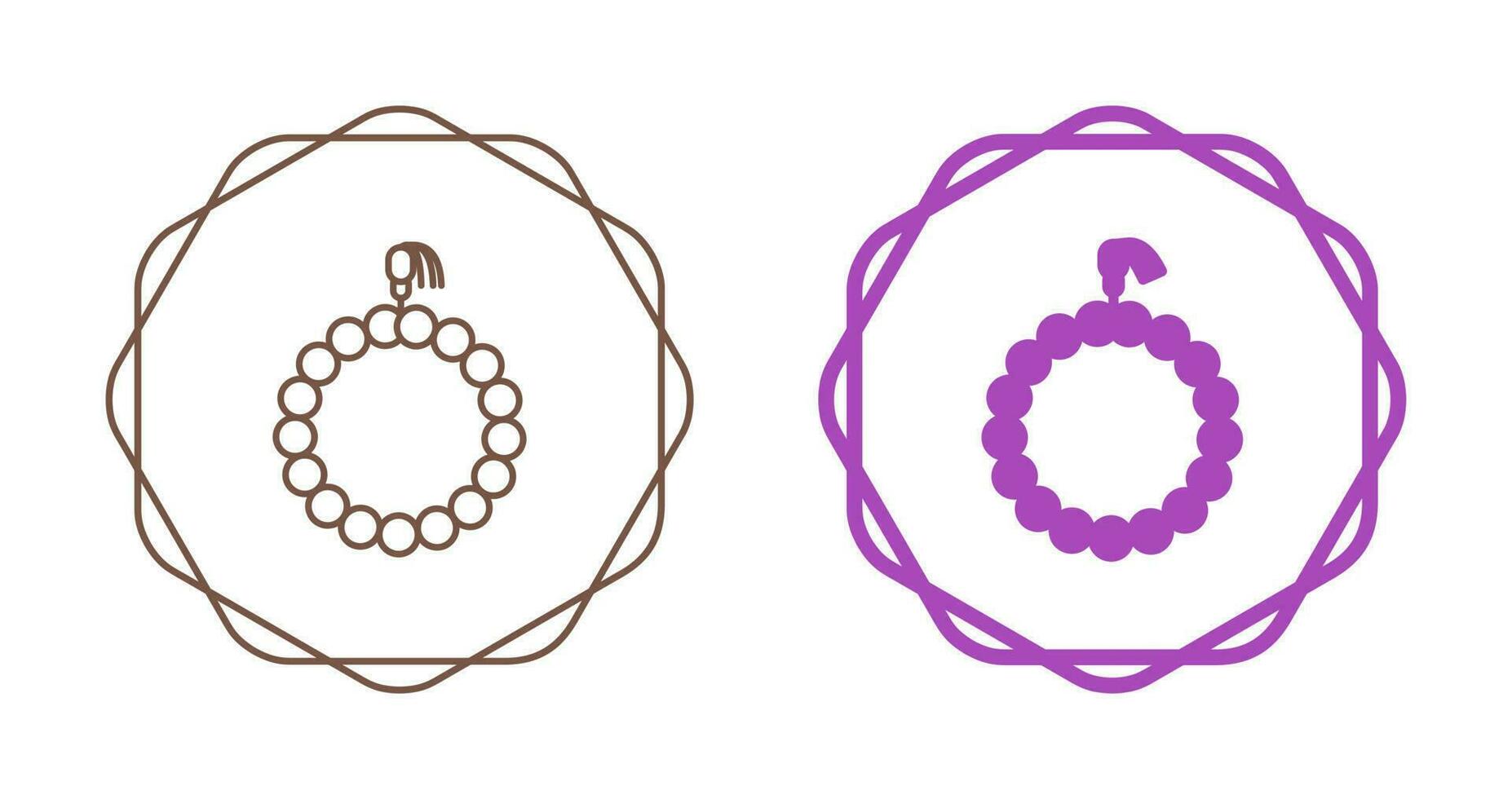 Tasbih Vector Icon
