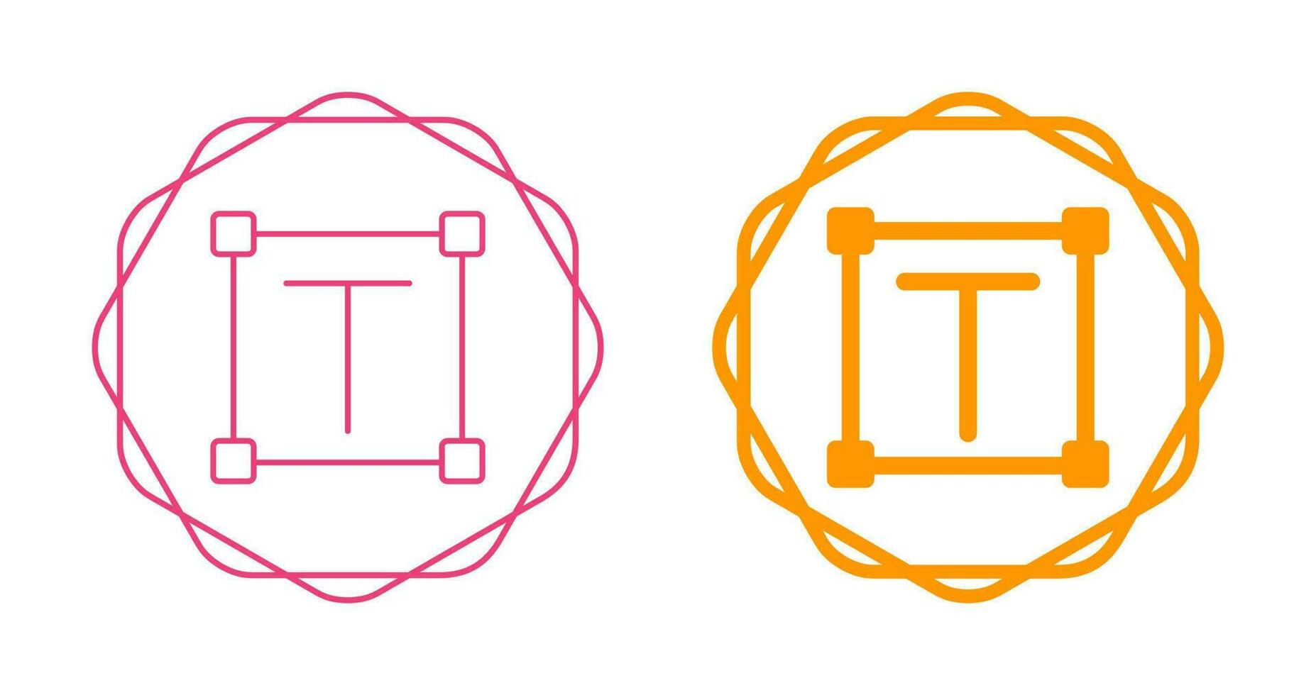 Text Vector Icon