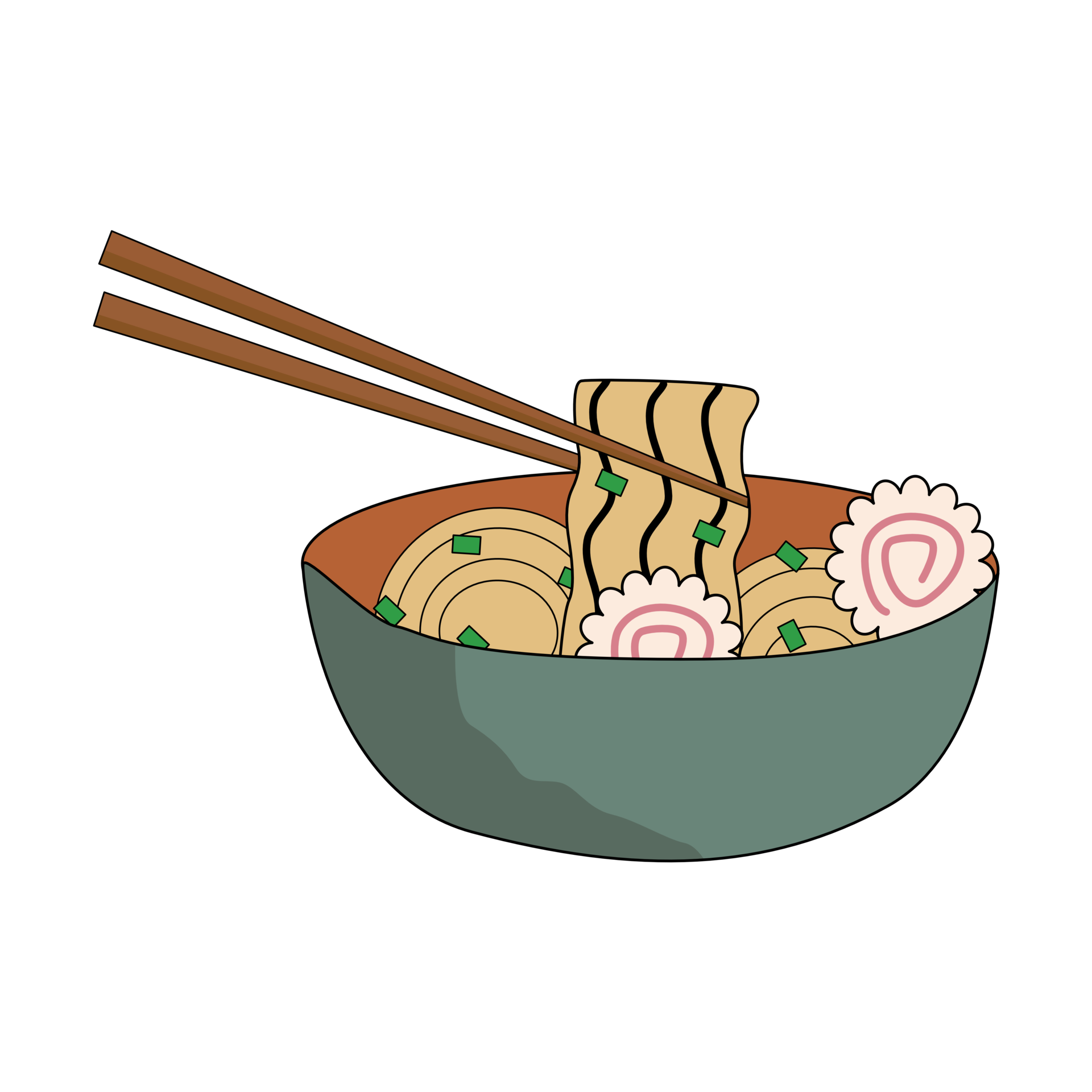 Cute Ramen Noodles For Logo Or Sticker 23984901 PNG cute-ramen-noodles-for-logo-or-sticker-23984901-png