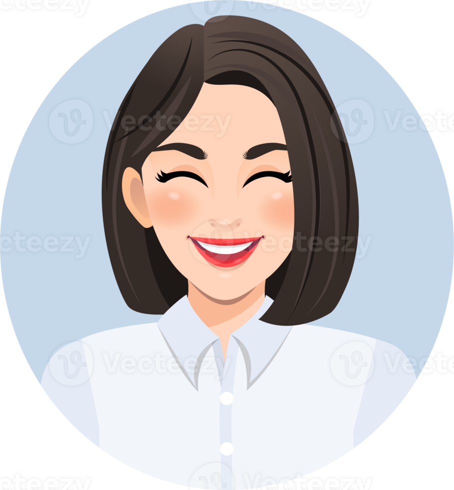 Smiling business woman PNG