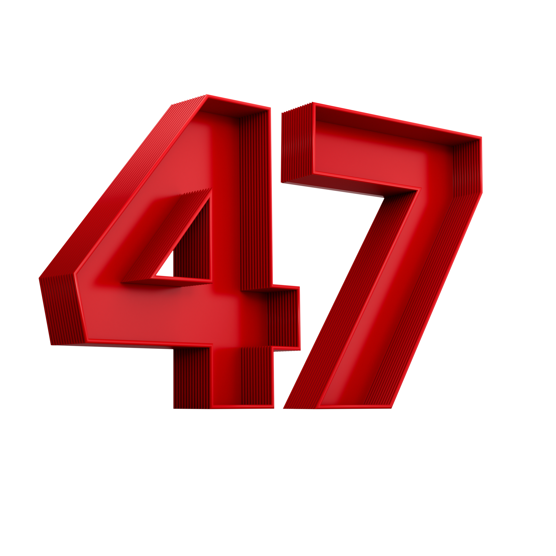 3d Illustration Of Red Number 47 Or Forty Seven Inner Shadow 23985235 PNG 3d-illustration-of-red-number-47-or-forty-seven-inner-shadow-23985235-png
