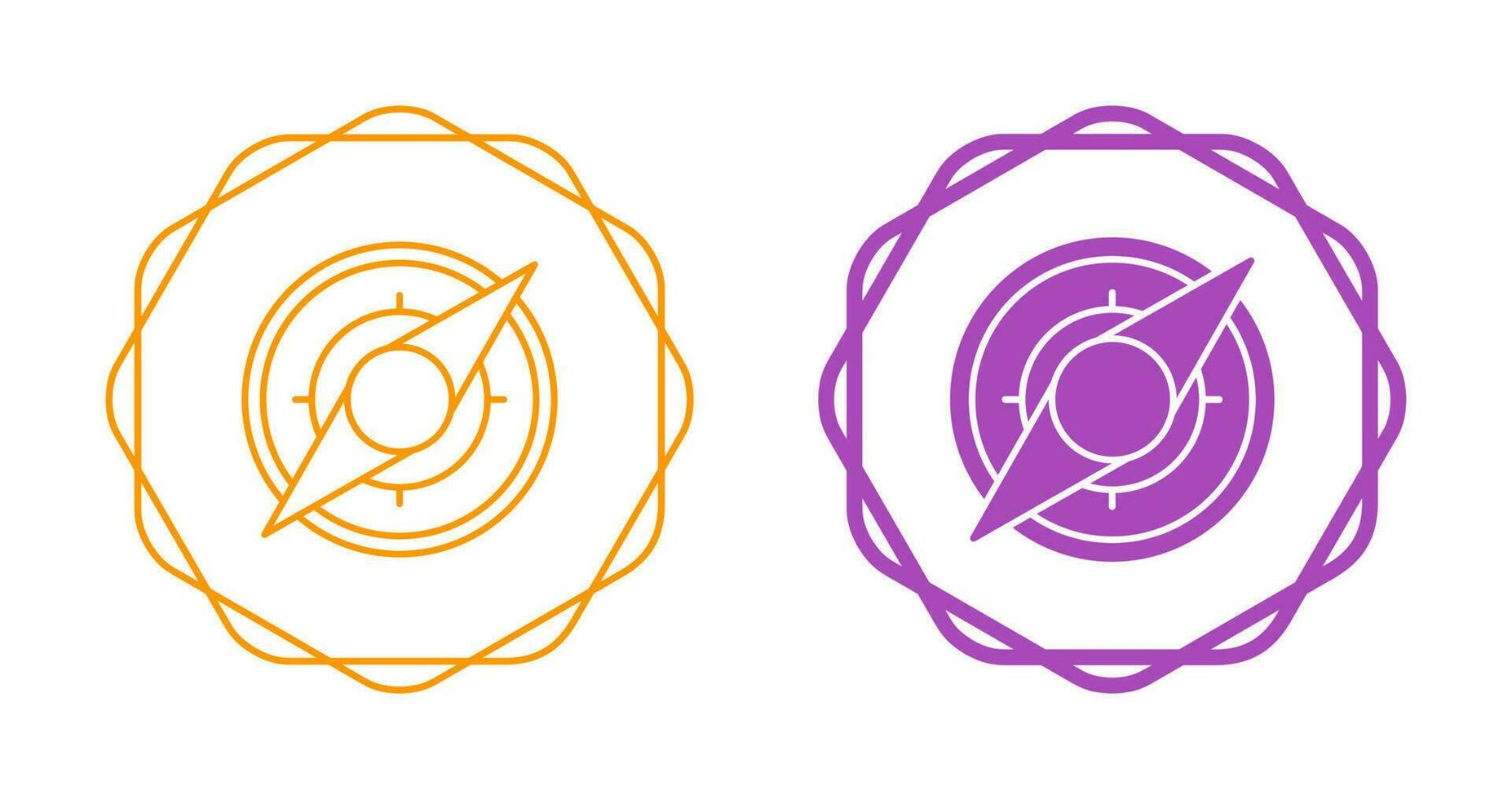 Compass Vector Icon