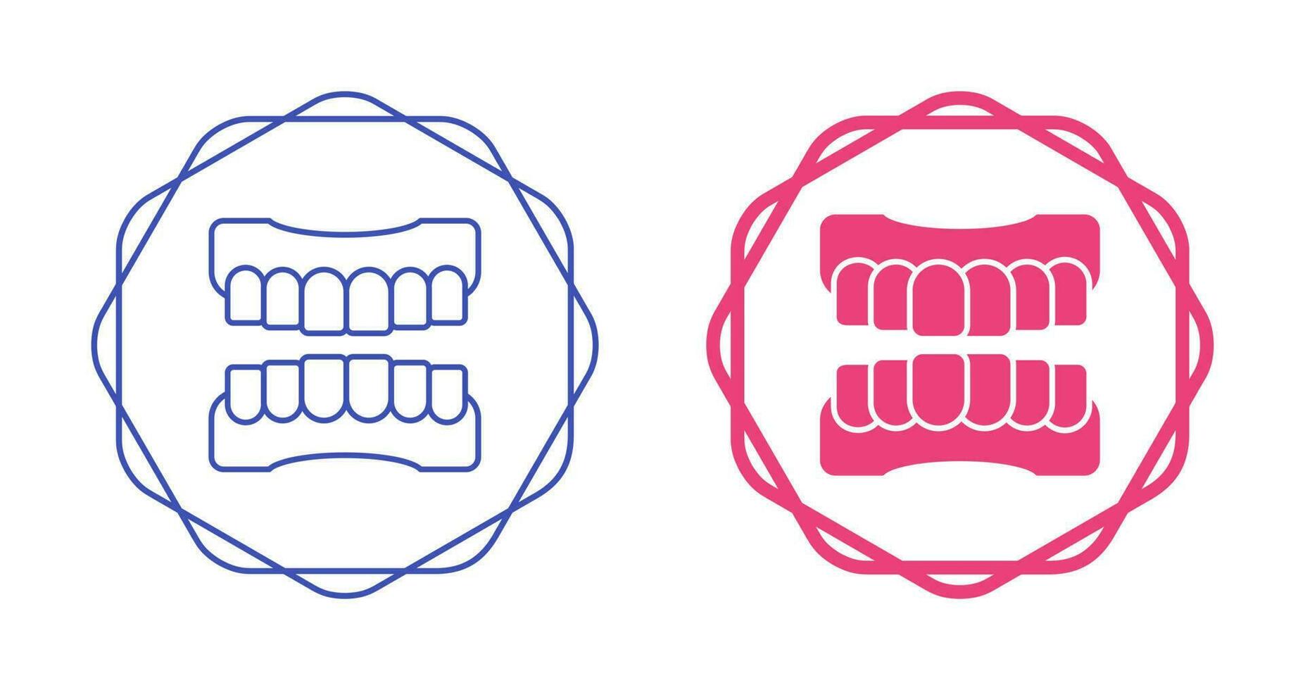 Denture Vector Icon