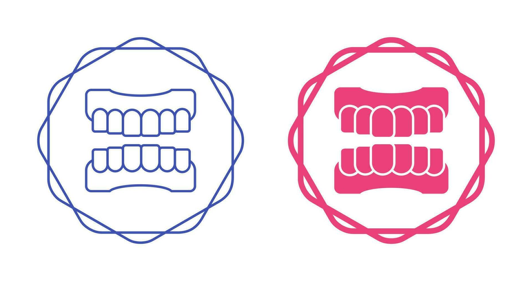 Denture Vector Icon