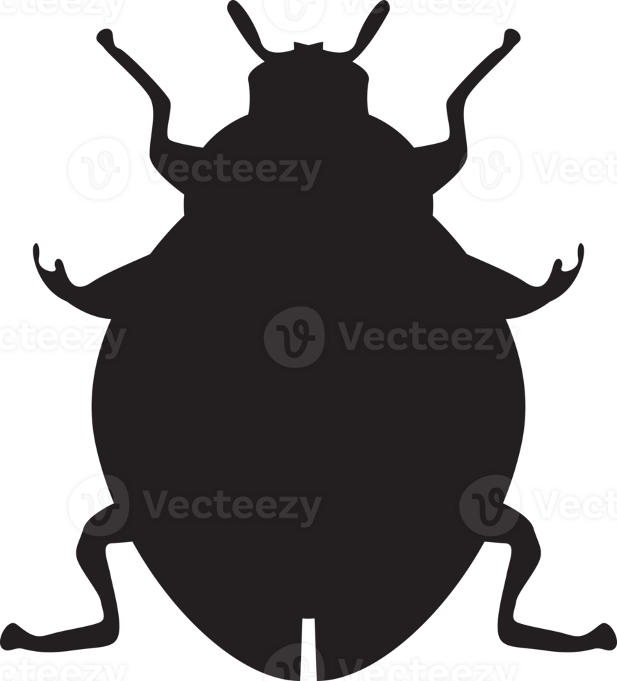 bug isolated silhouette png