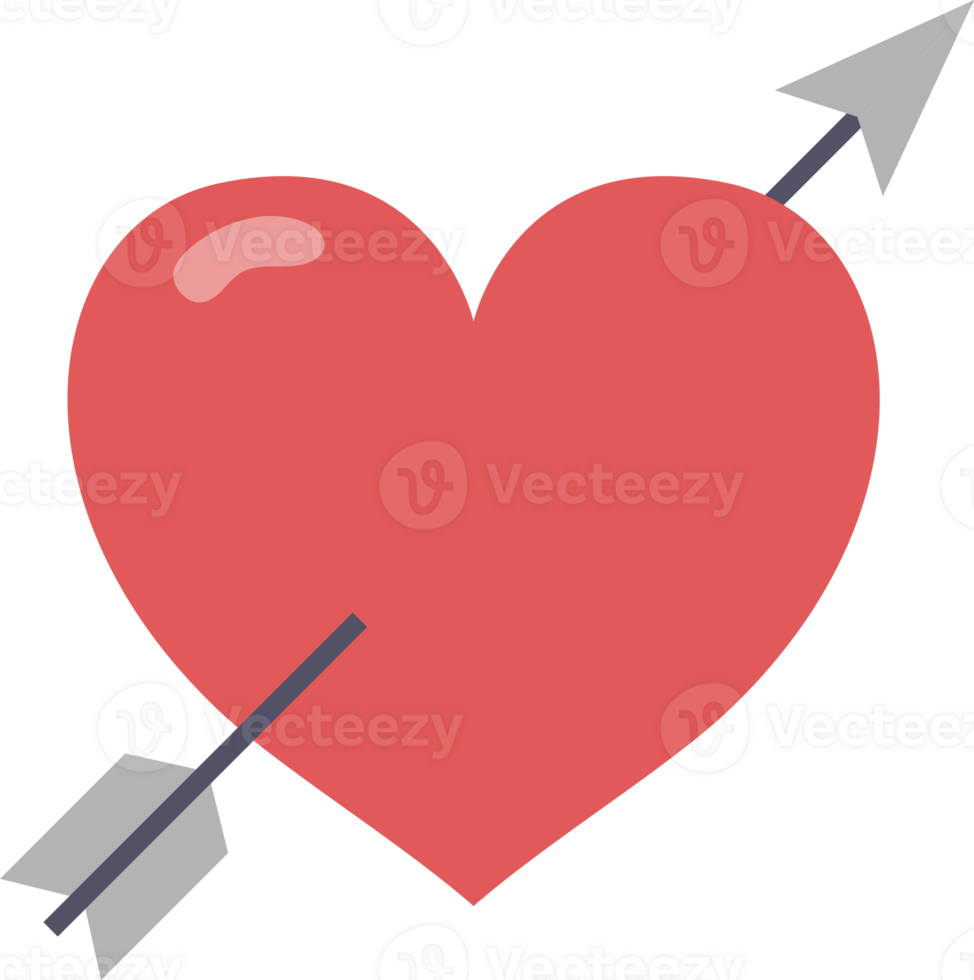 heart with arrow png