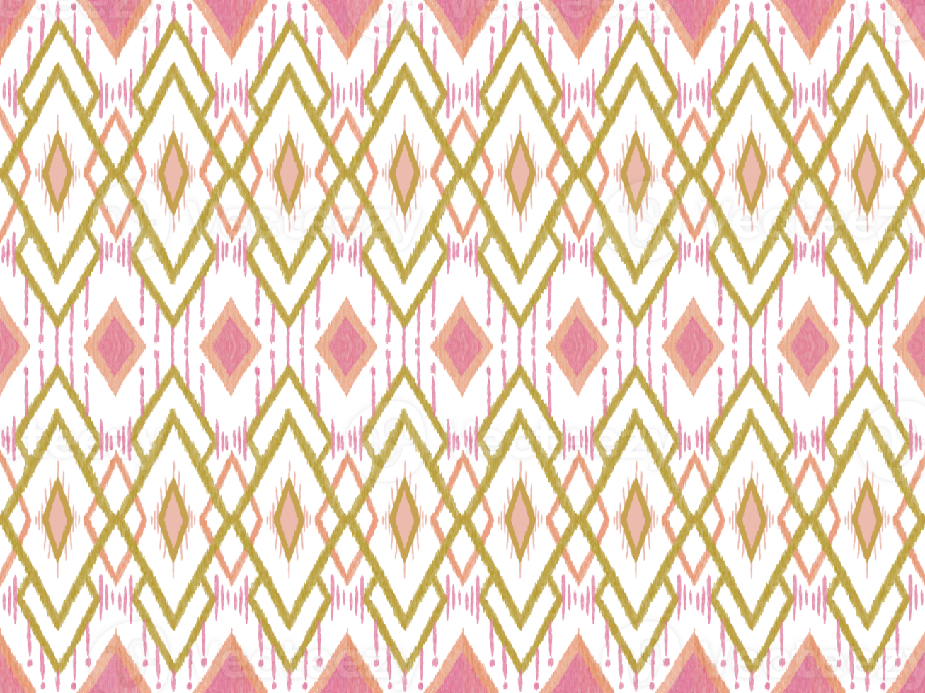 Ikat Fabric  Seamless Pattern png