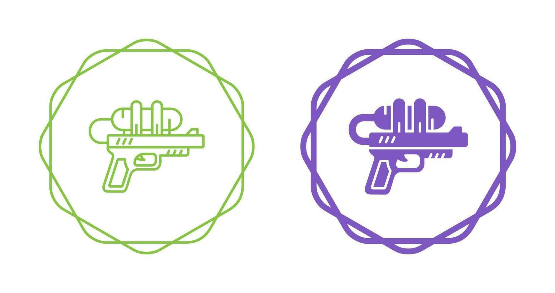 Water Gun Vector Icon