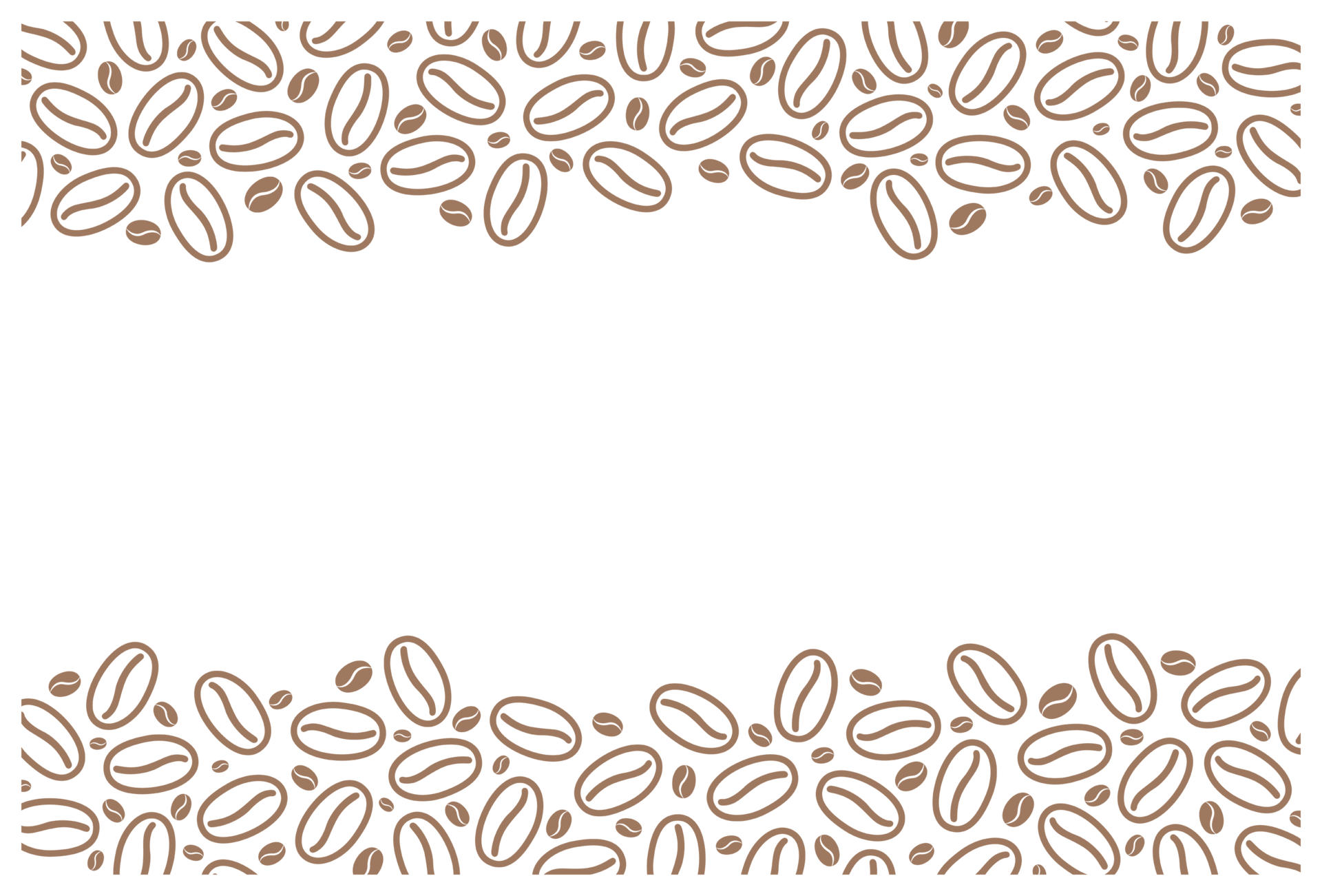 Coffee Bean Top and Bottom Wallpaper Background 23985914 PNG