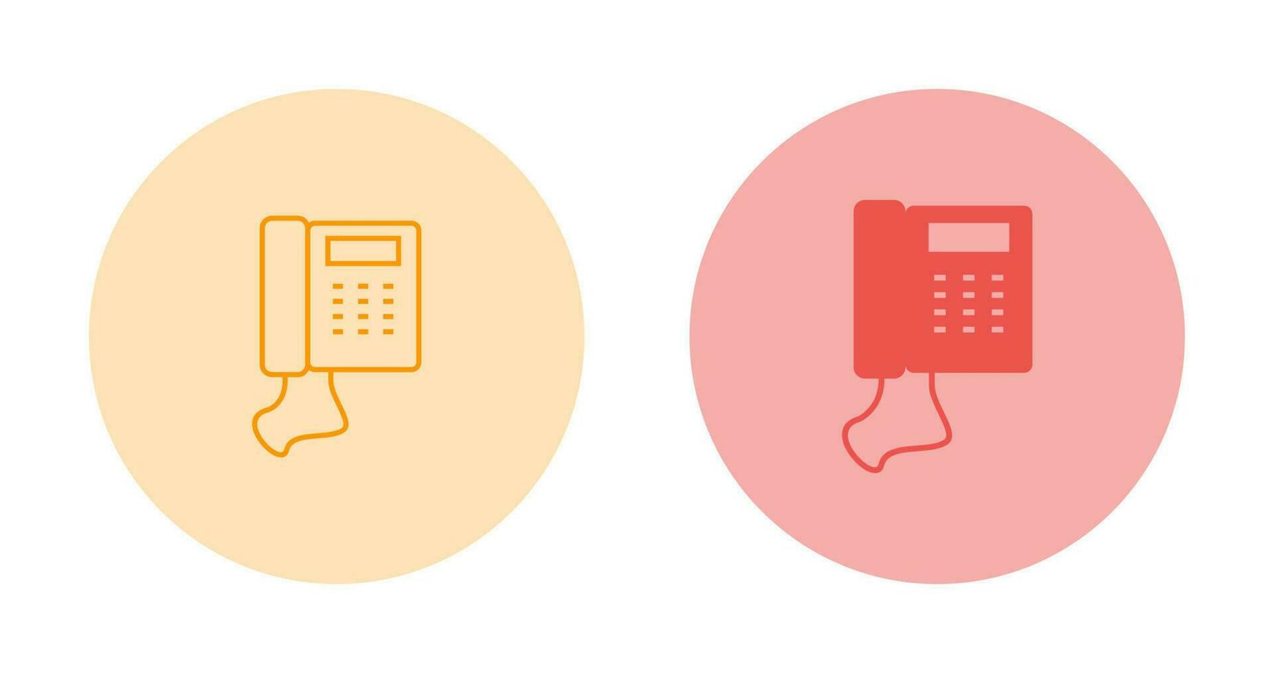 Telephone Set Vector Icon 23985925 Vector Art at Vecteezy