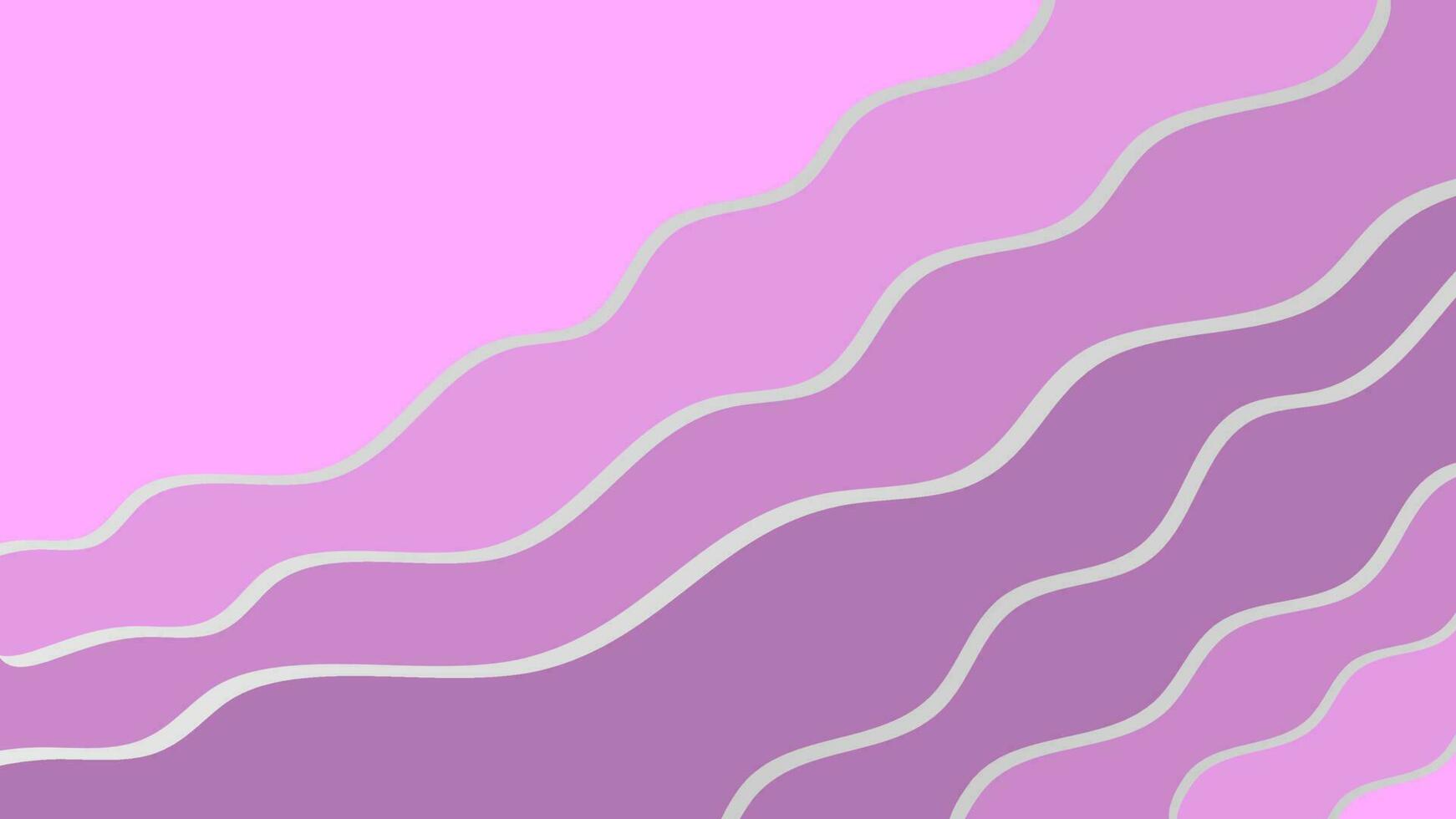Vector illustration pink wave pattern,Soft gradient pastel waves,Abtract pink shell style