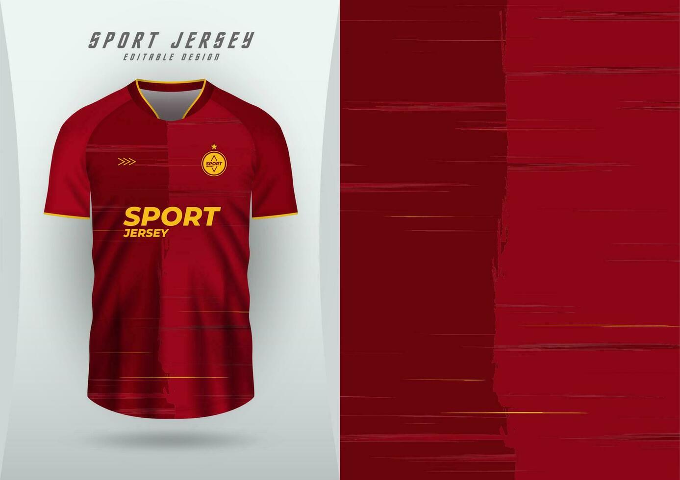 antecedentes para Deportes jersey fútbol jersey corriendo jersey carreras jersey raya modelo sangre rojo vector