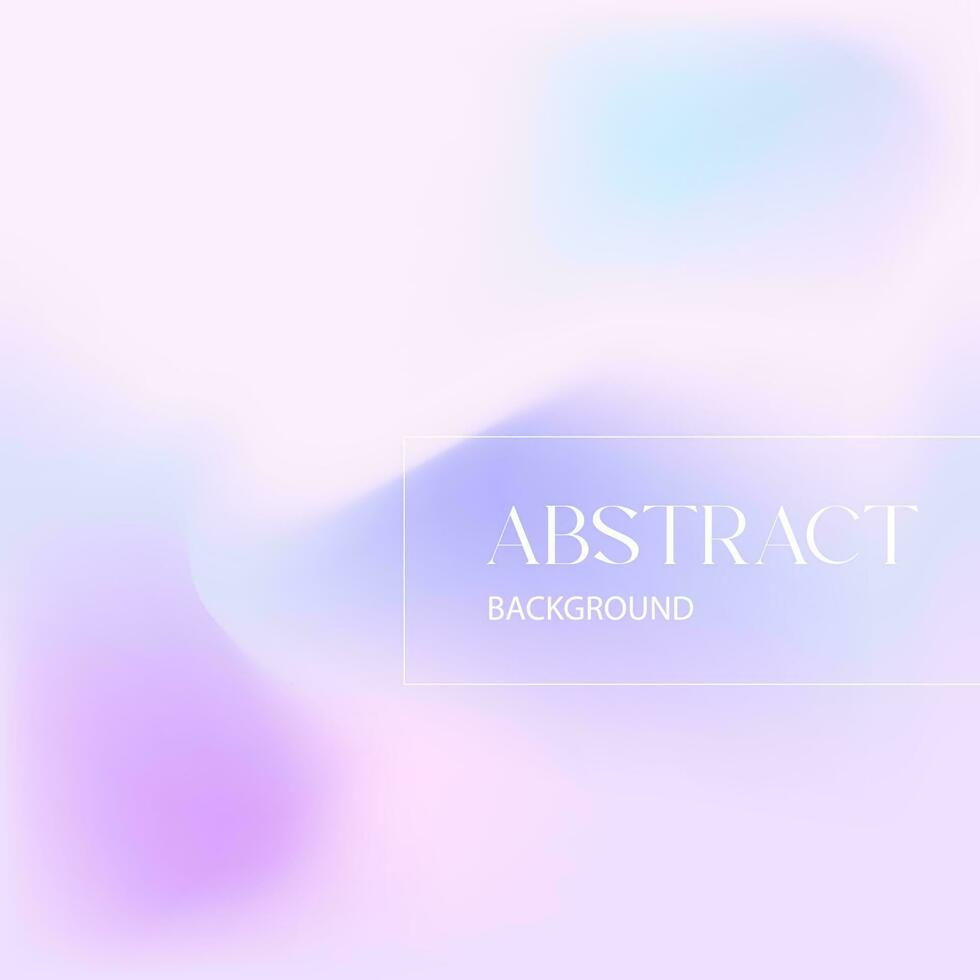 Abstract background template light pink blue pastel gradient color vector