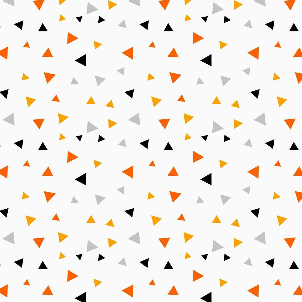 Triangle shape seamless pattern vector