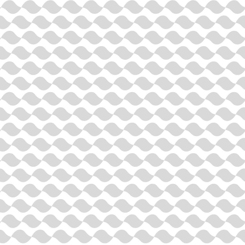 Wavy shape gray color pattern background vector