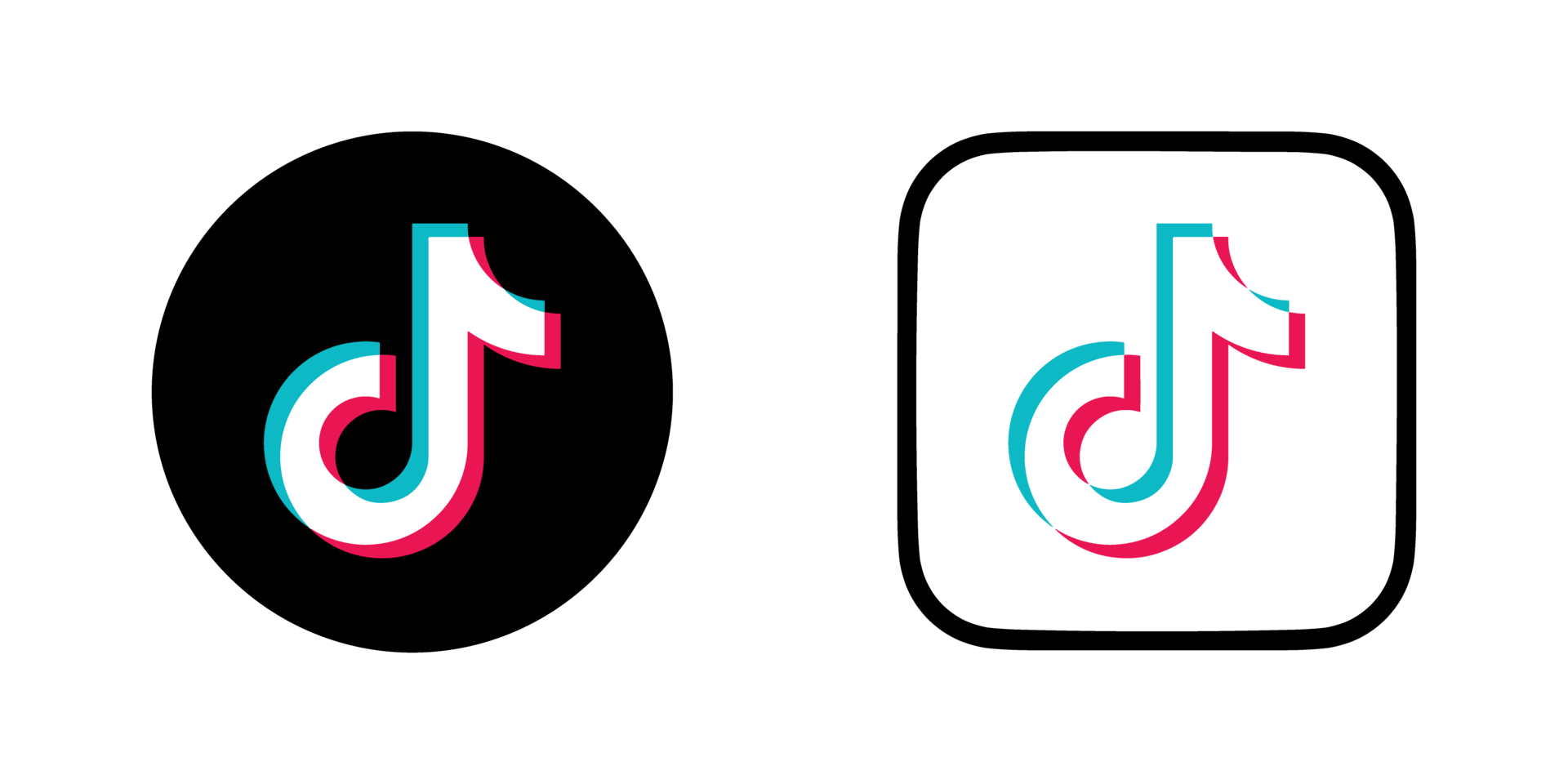 Tiktok logo png, Tiktok logo transparent png, Tiktok icon transparent free png