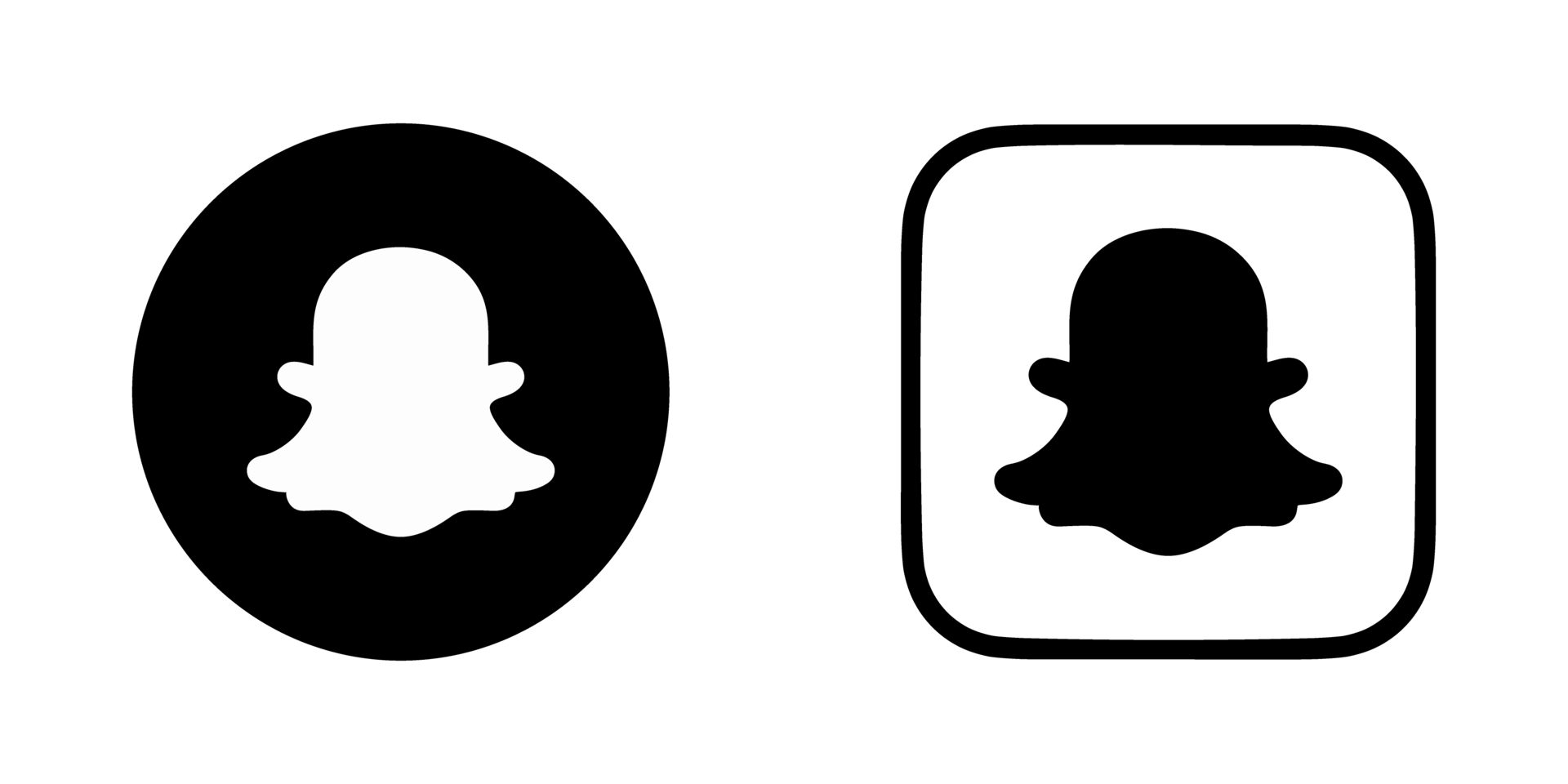 Snapchat logo png, Snapchat logo transparent png, Snapchat icon