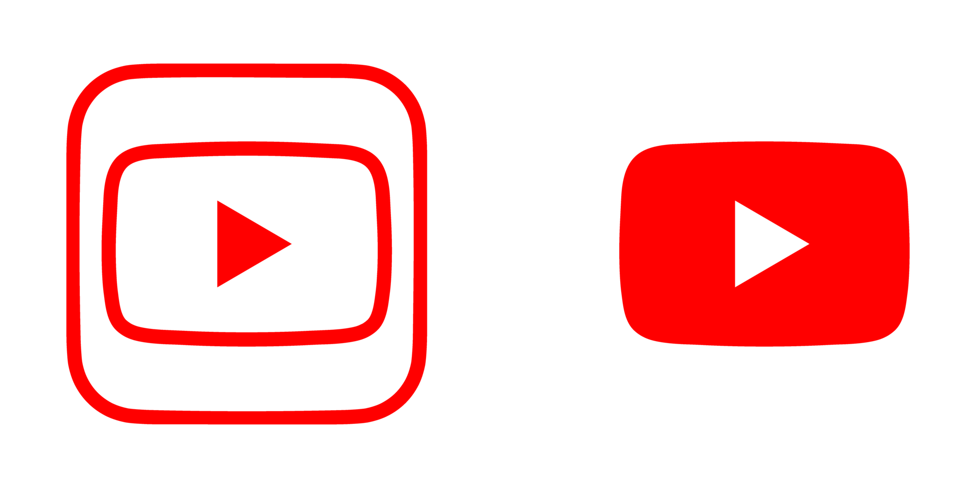 Youtube logo png, Youtube logo transparent png, Youtube icône transparent gratuit png