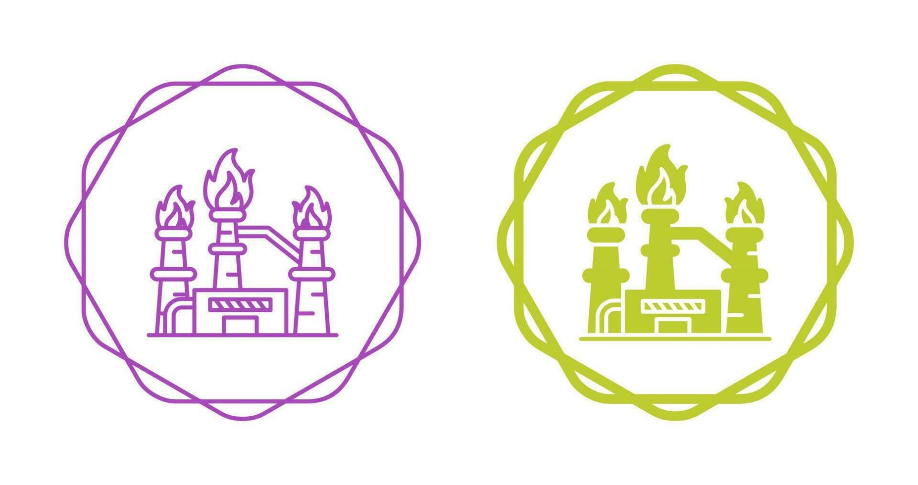 Natural Gas Vector Icon