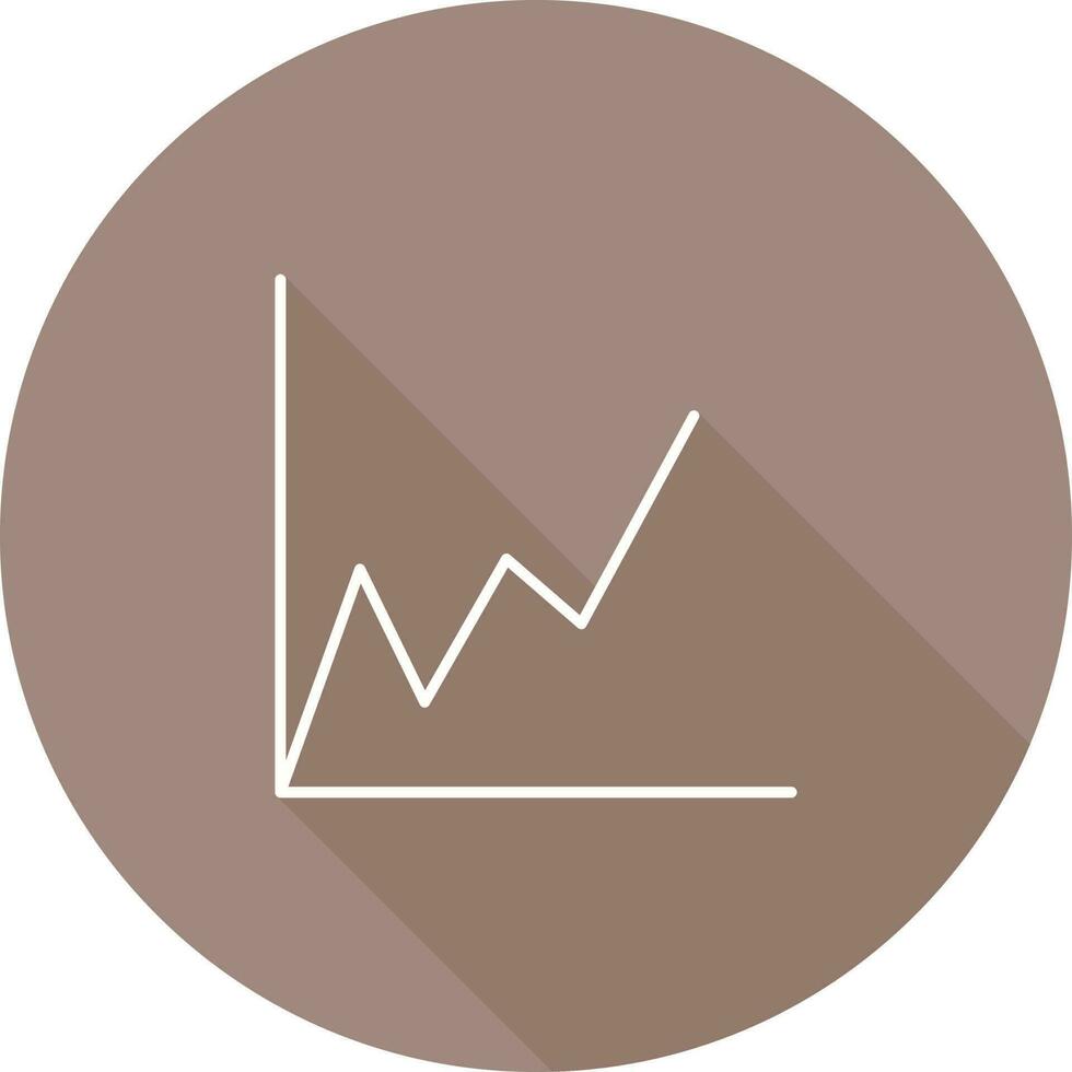 Graph  Line Icon vector