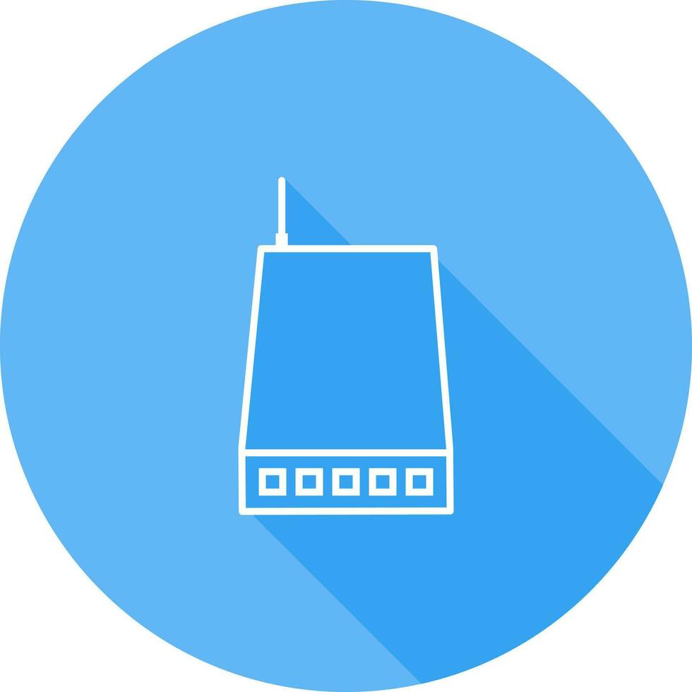Networking Switch Line Icon vector