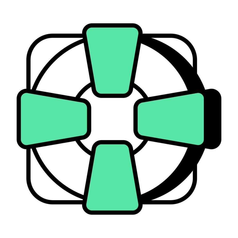 Premium download icon of lifebuoy vector