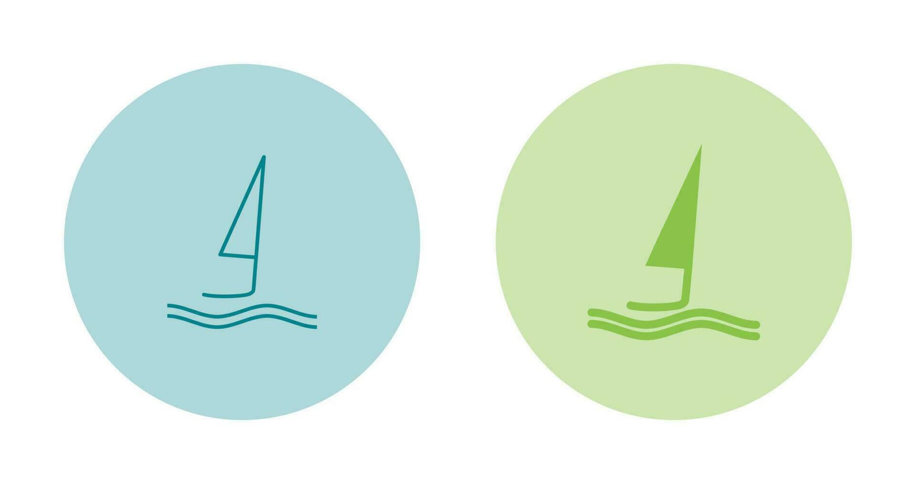 Surfing Vector Icon