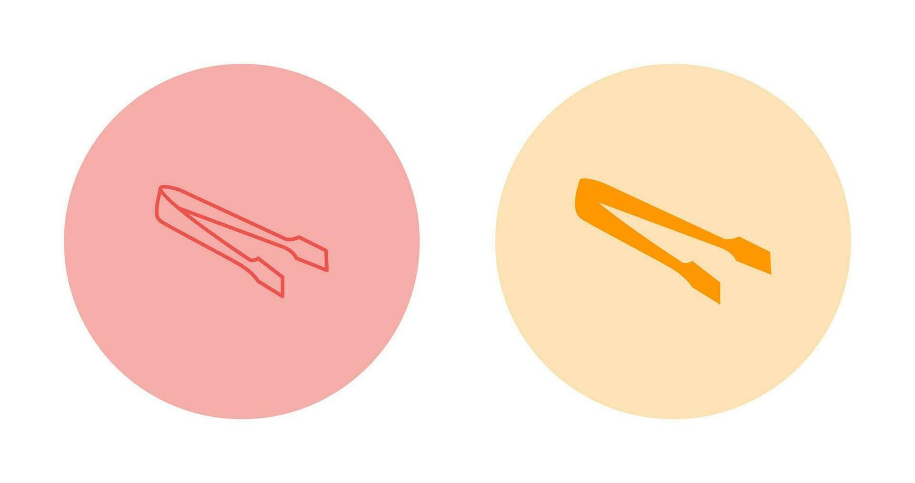 Tongs Vector Icon