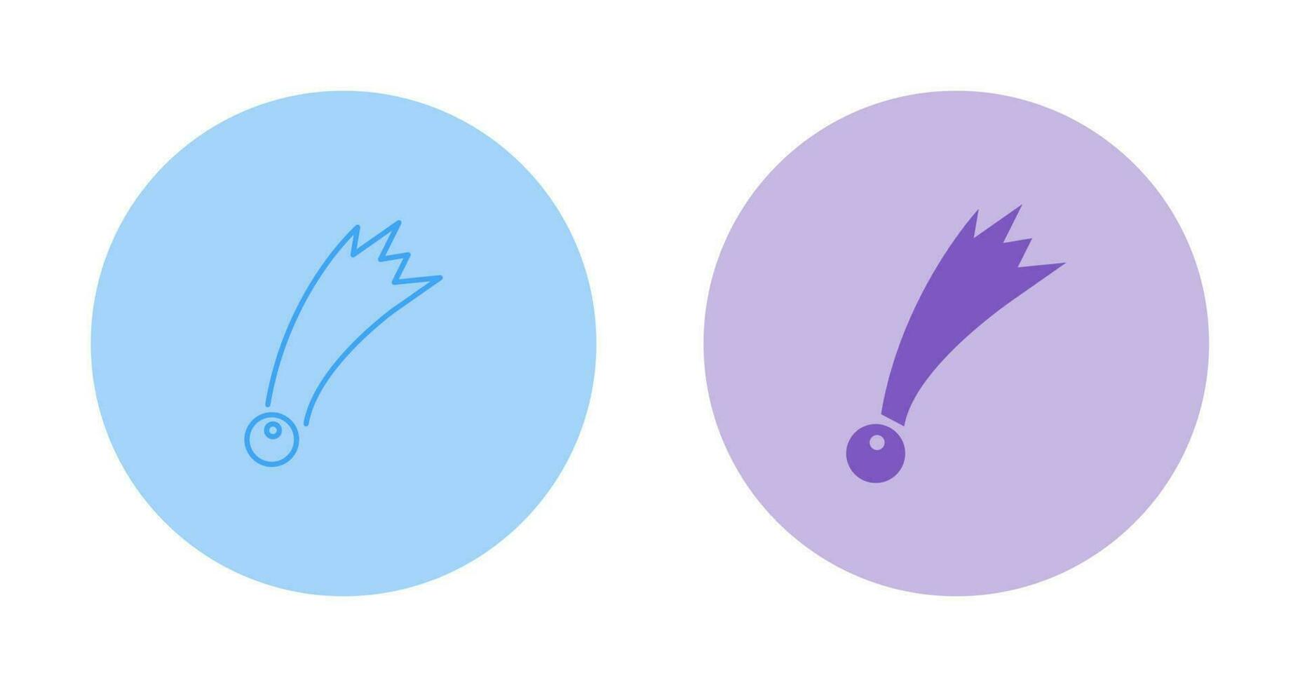 Comet Vector Icon