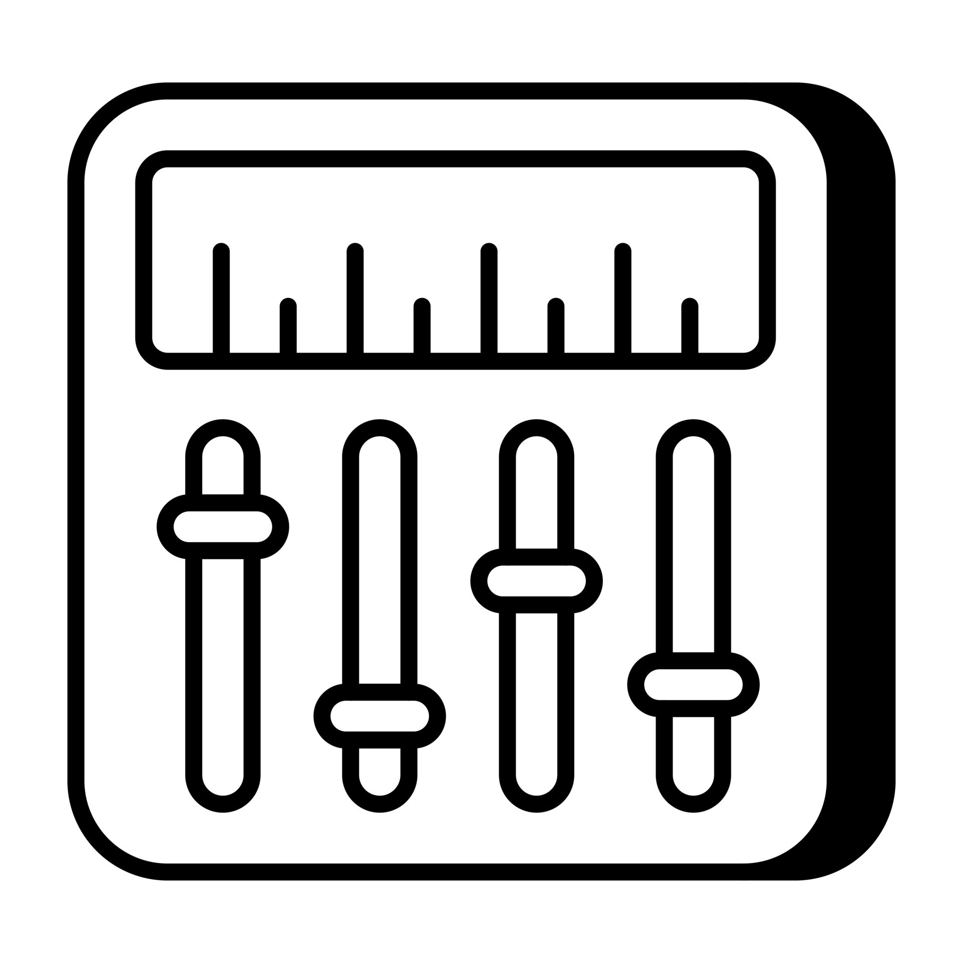 An editable design icon of volume equalizer 23987687 Vector Art at Vecteezy