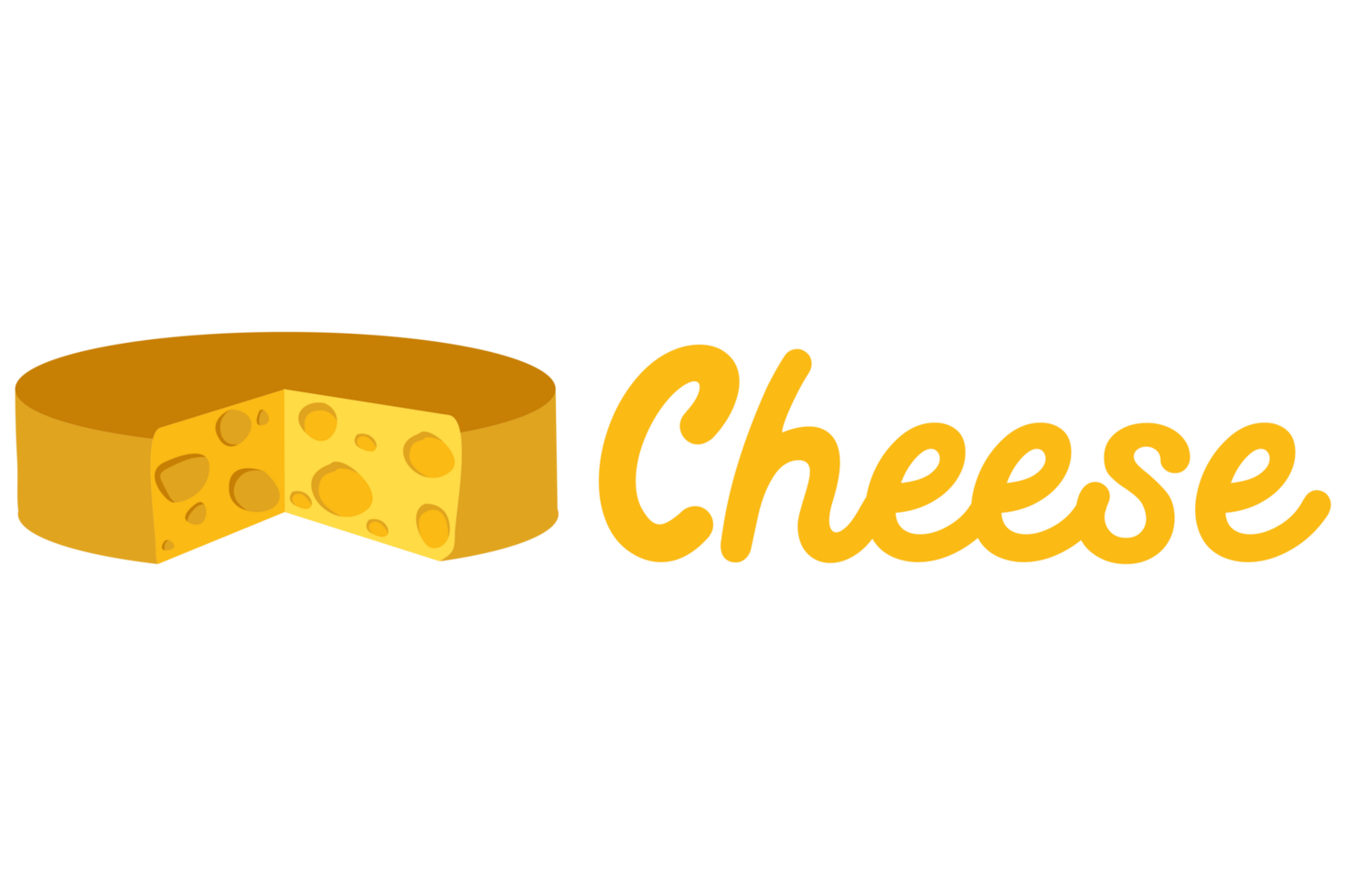 Cheese Logo Icon With Transparent Background png