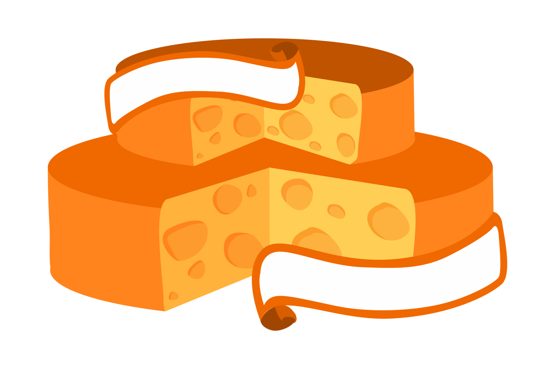 Cheese Logo Icon With Transparent Background 23988479 PNG