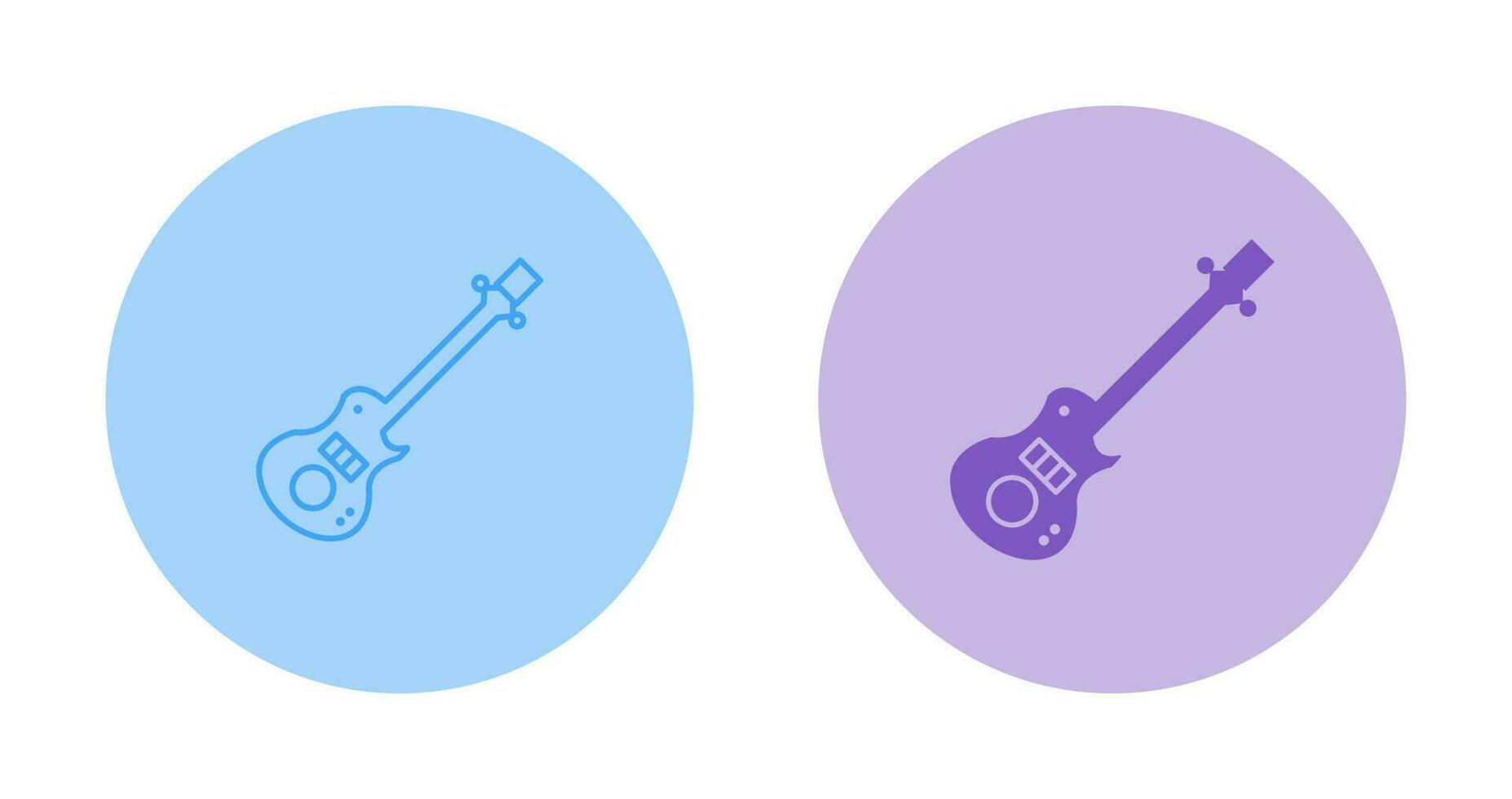 Electric Guitar Vector Icon