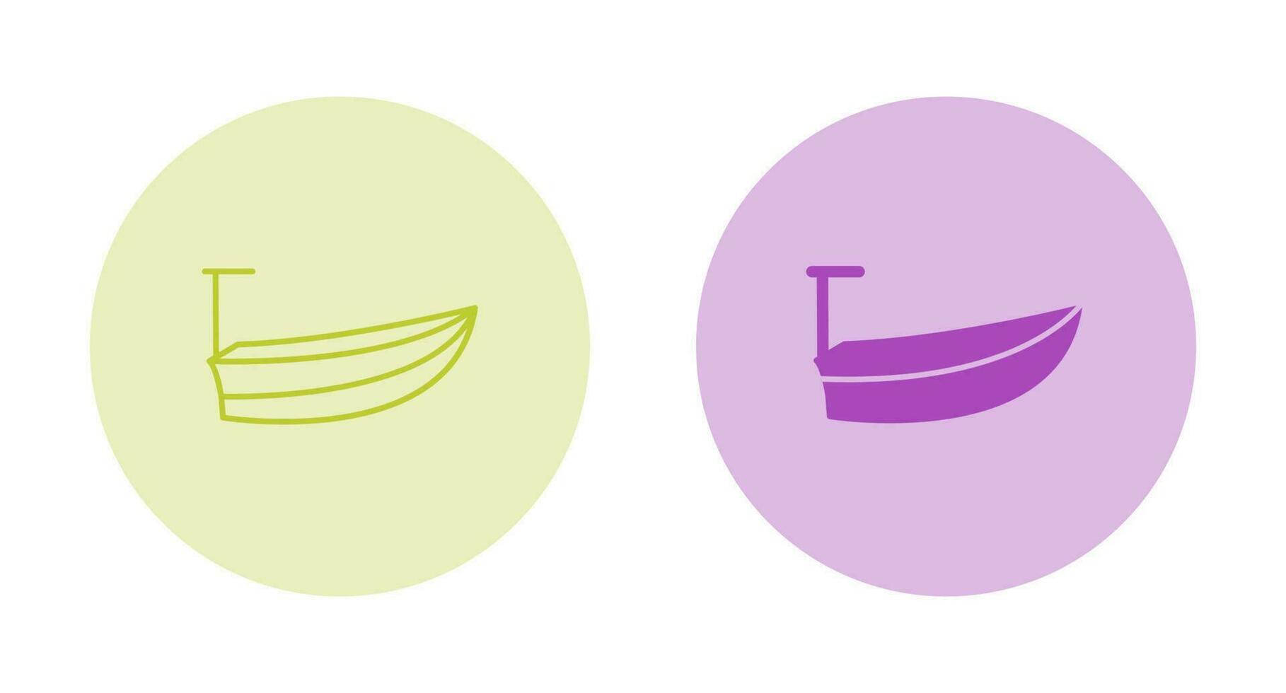 Small Boat Vector Icon