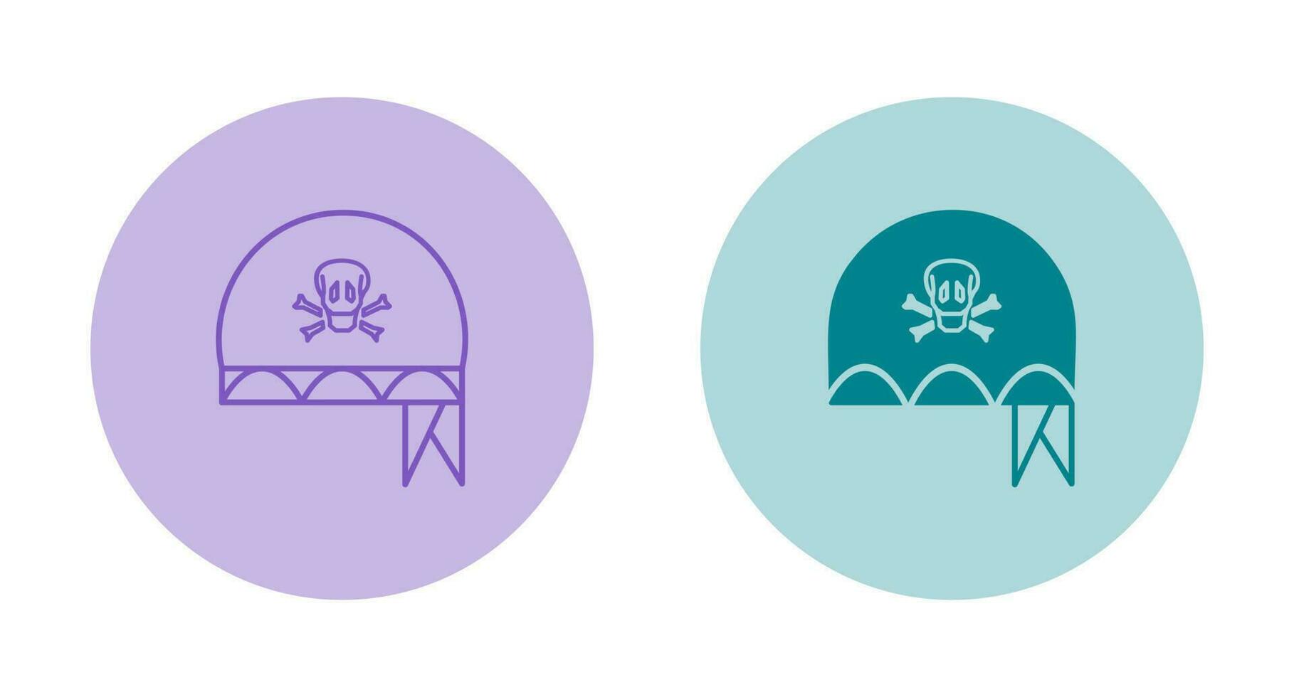 Pirate Bandana Vector Icon