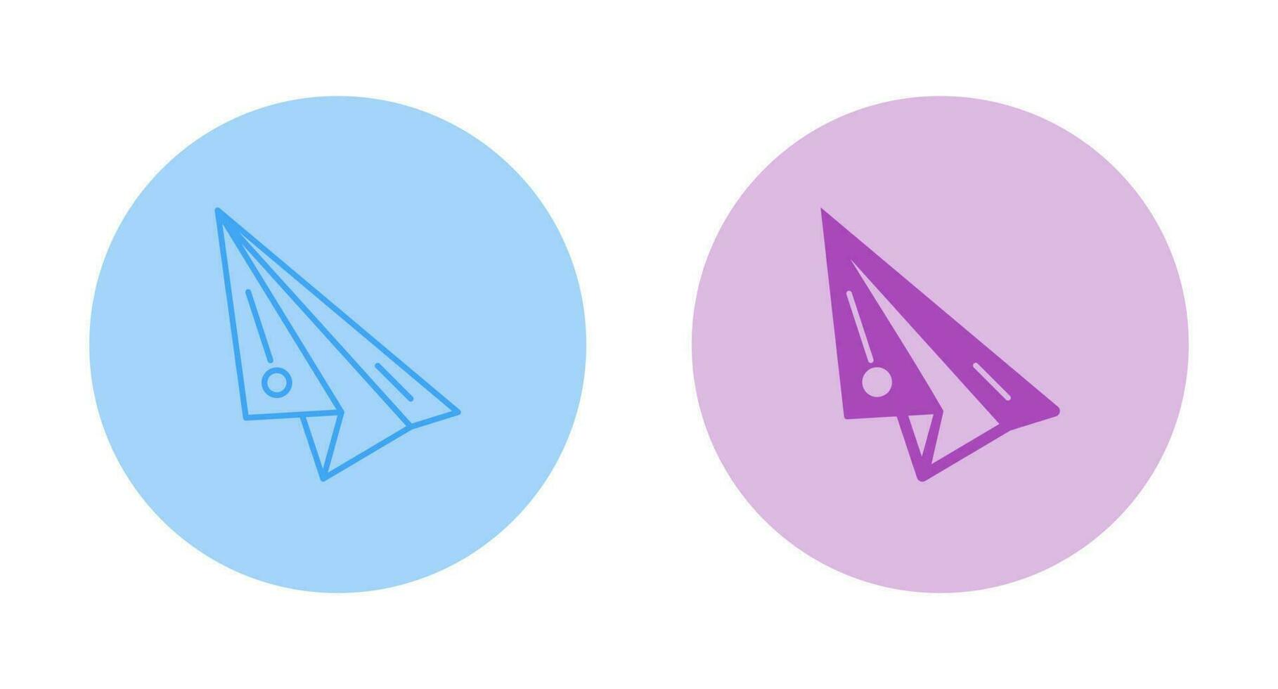 Paper Plane Vector Icon