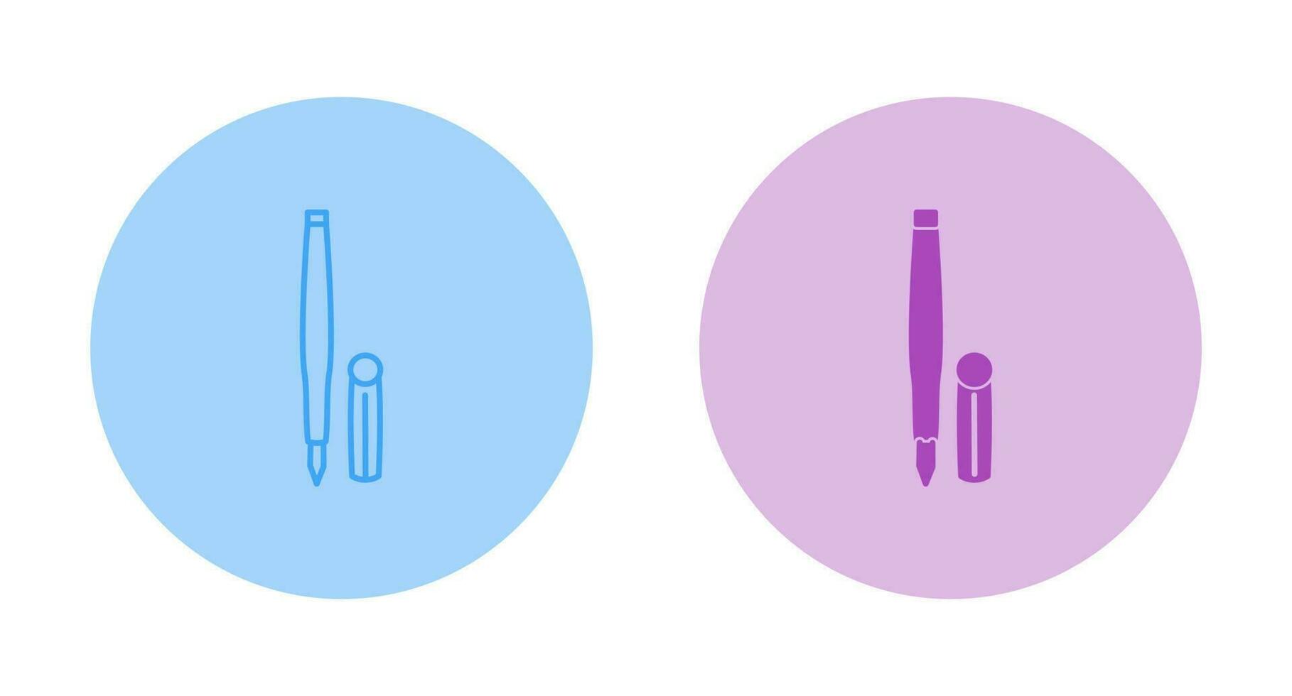 Fountain Pen Vector Icon