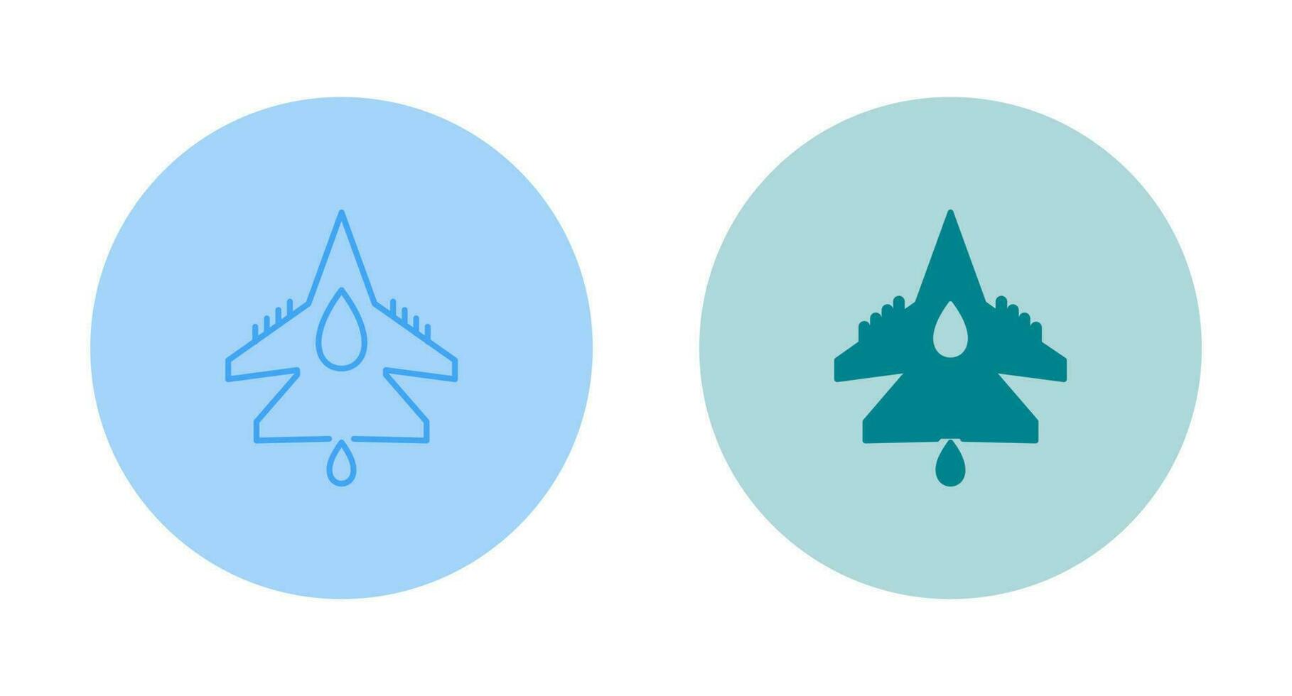 Fighter Jet Vector Icon