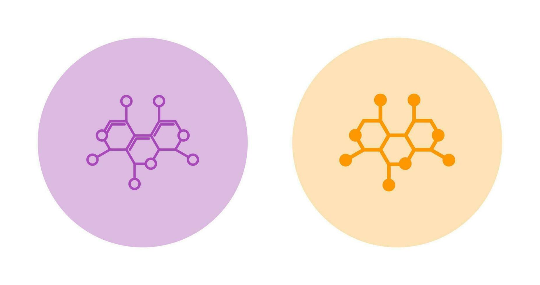 molecules Vector icon