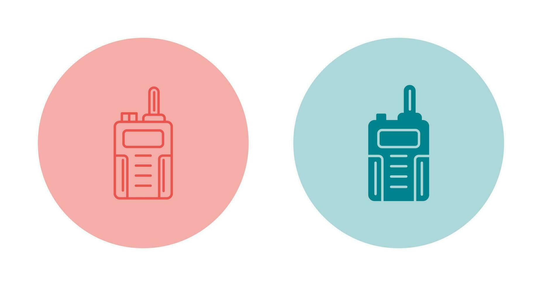 Walkie Talkie Vector Icon