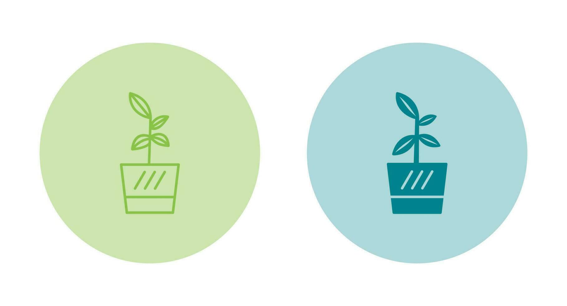 Flower Pot Vector Icon