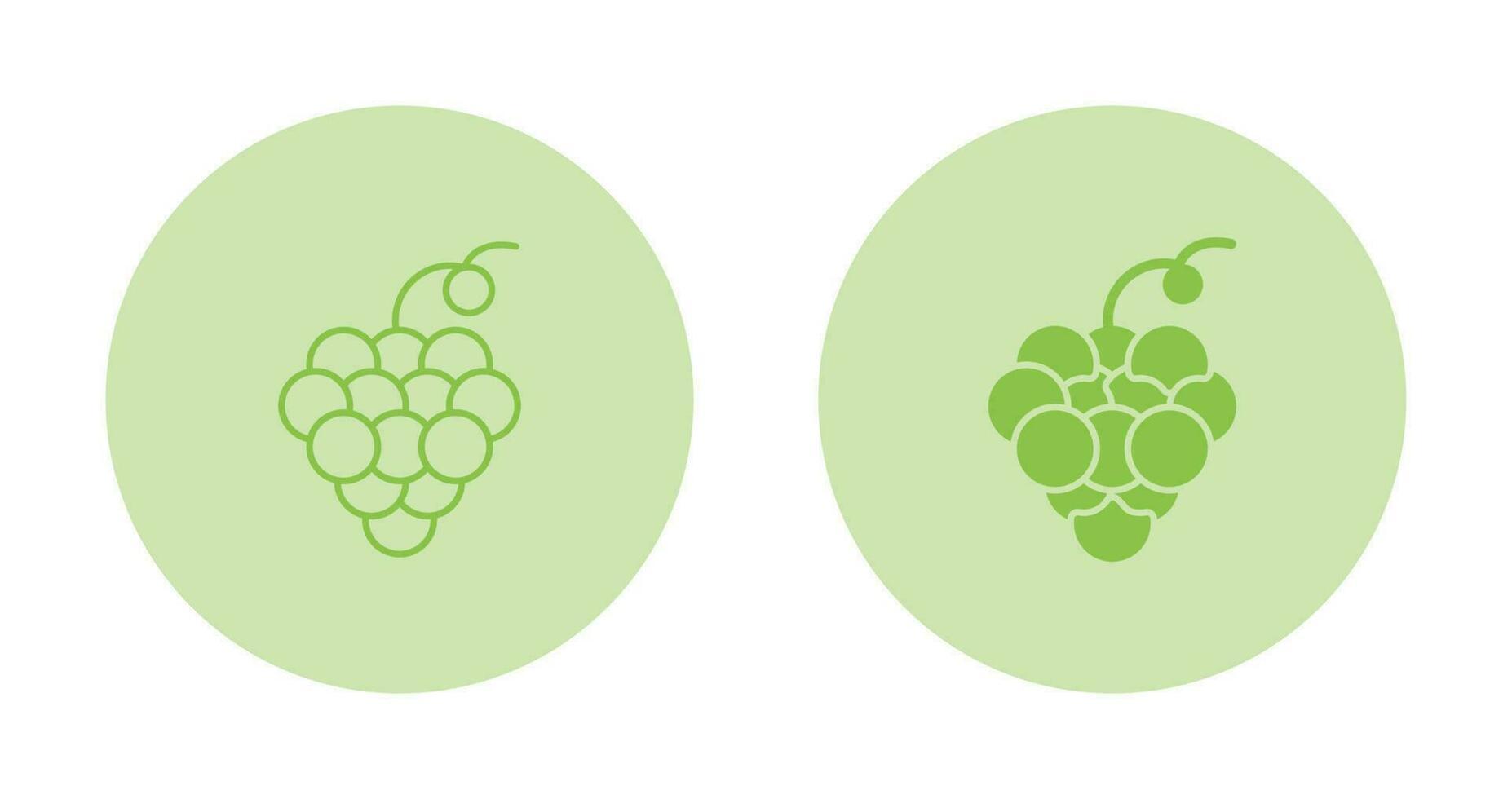 Grapes Vector Icon