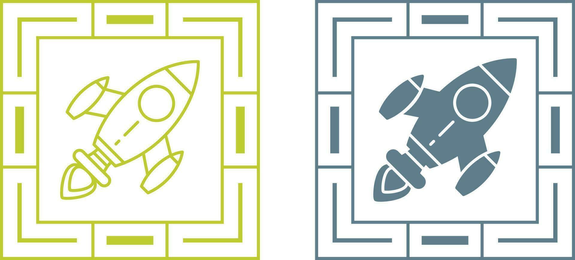 Rocket Vector icon