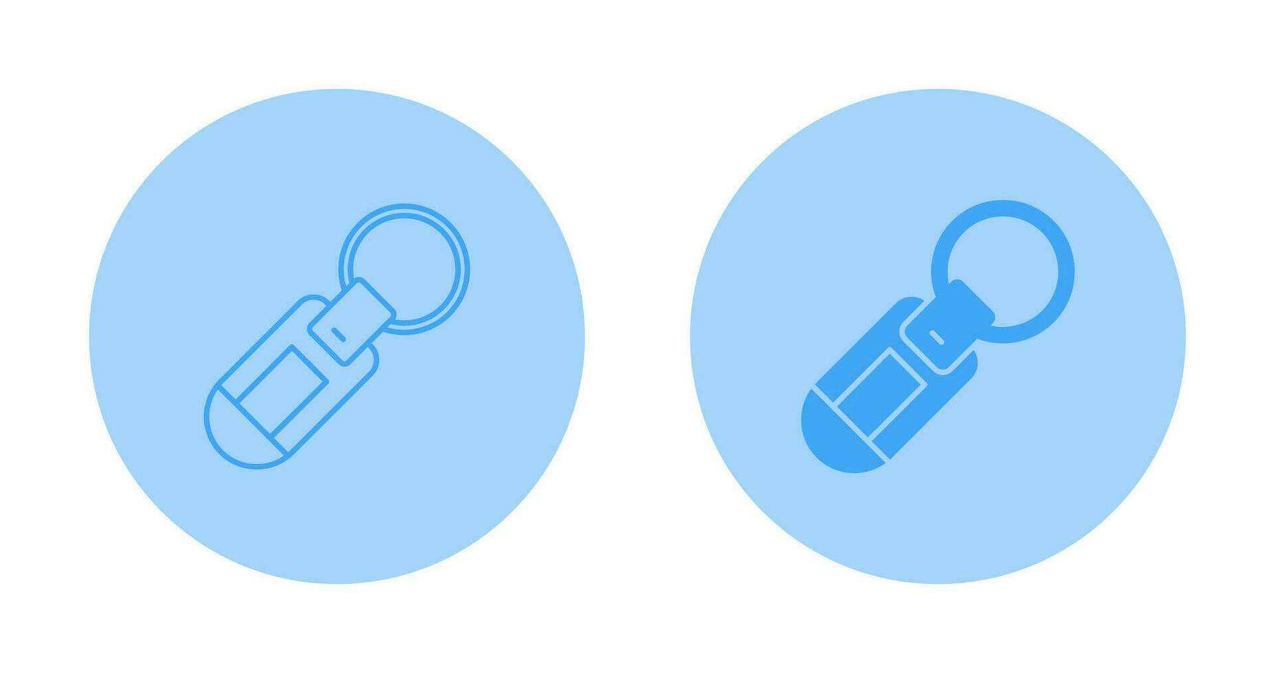 Keychain Vector Icon