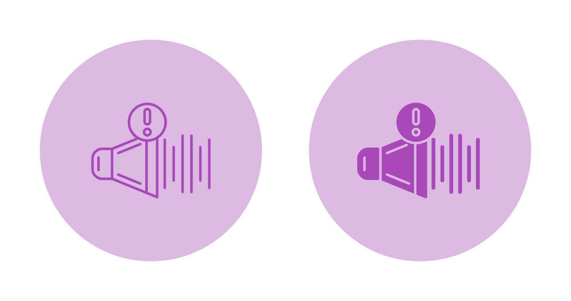 loudspeaker Vector icon