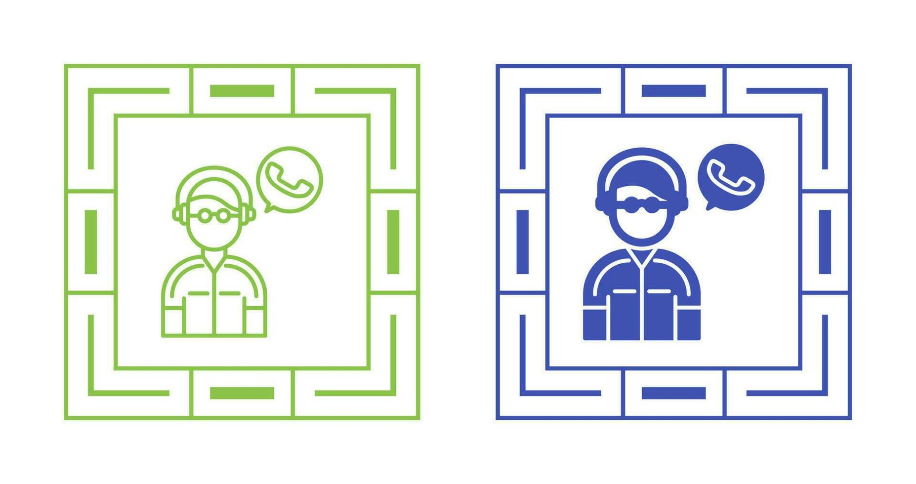 call center Vector Icon