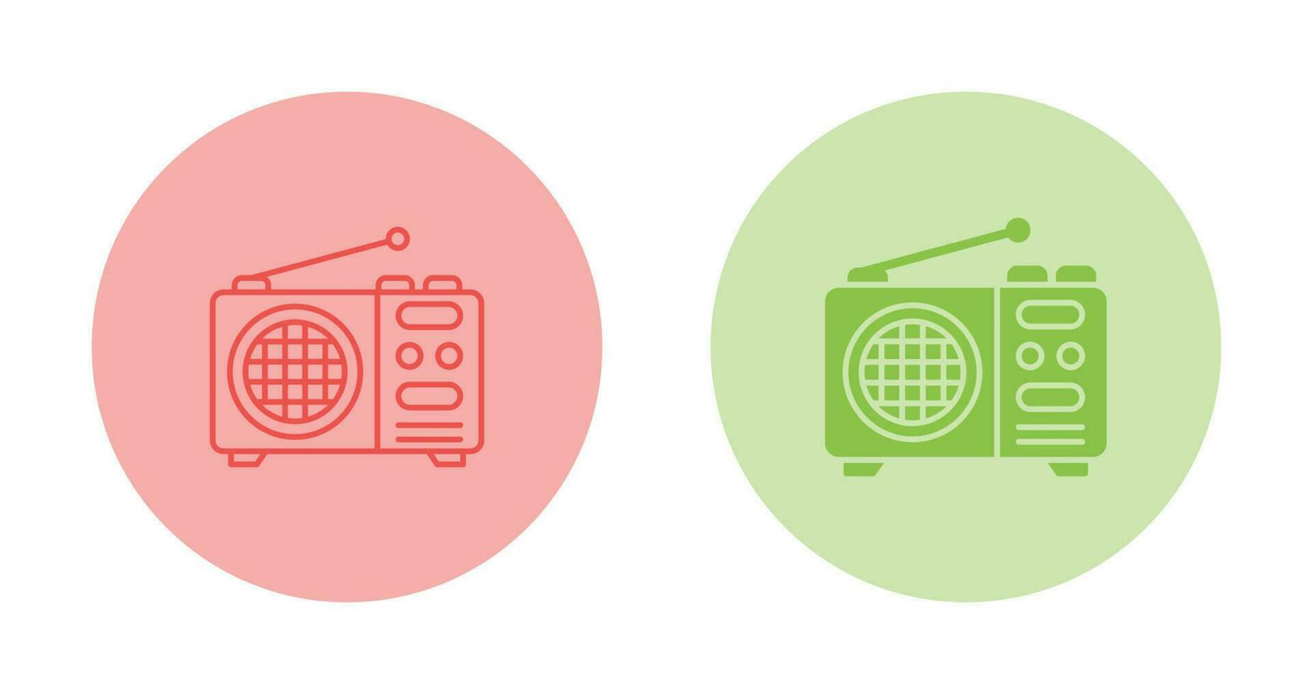 Radio Vector Icon