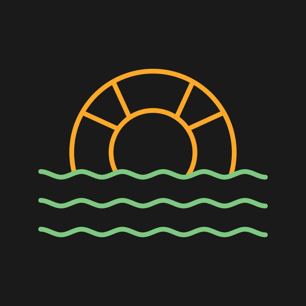 Float Vector Icon