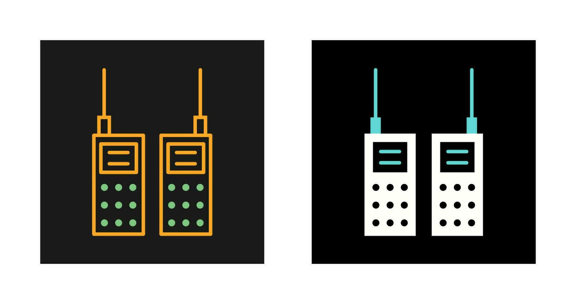 Walkie Talkie Vector Icon